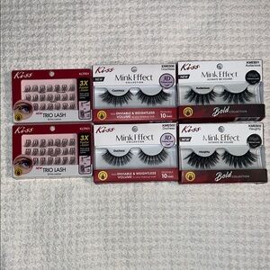 Kiss Eyelash Collection - Black - New
